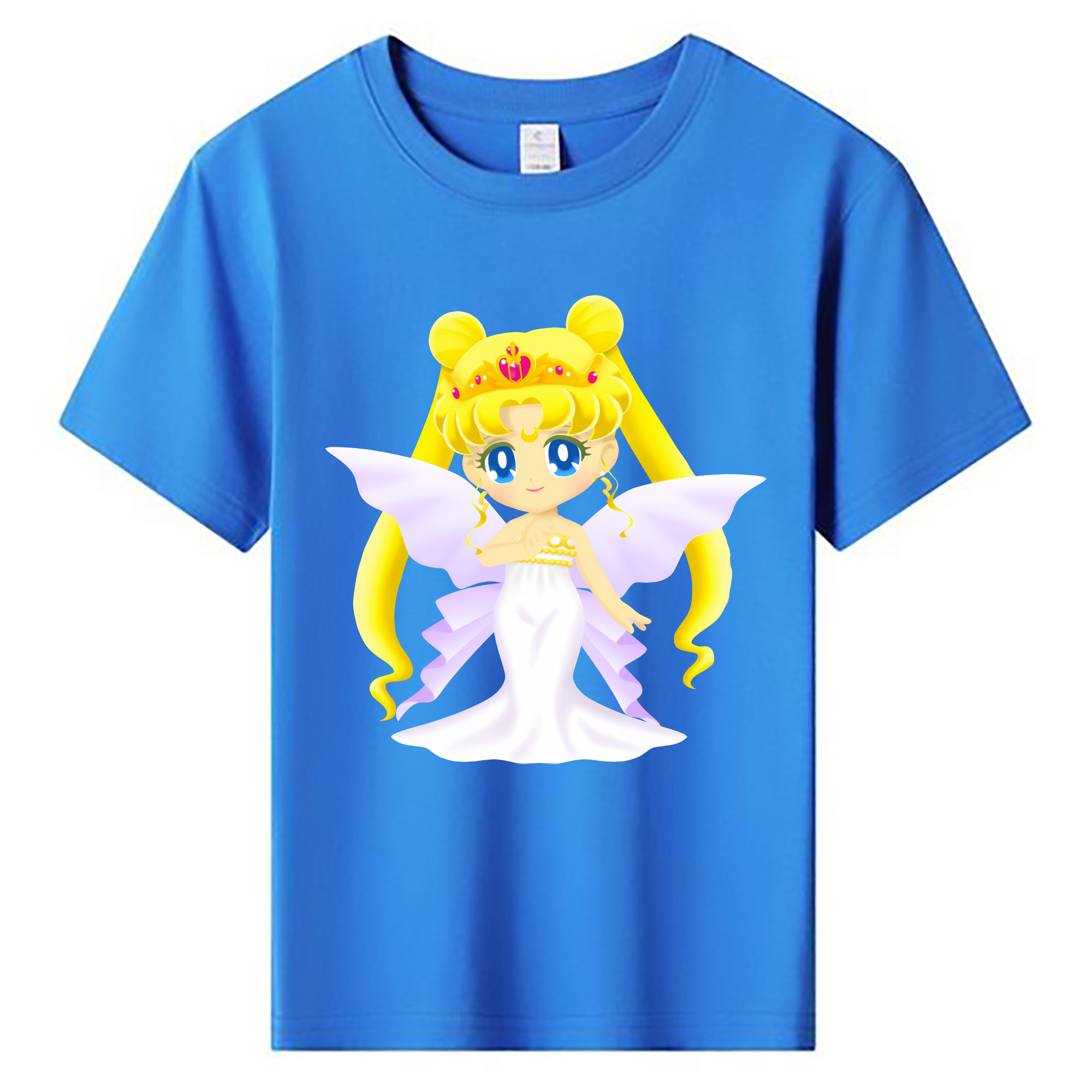 （画像用） 美少女戦士セーラームーン 愛野 美奈子 あいの みなこ Sailor Moon Aino Minako 綿100％キッズTシャツ（フロントプリント）